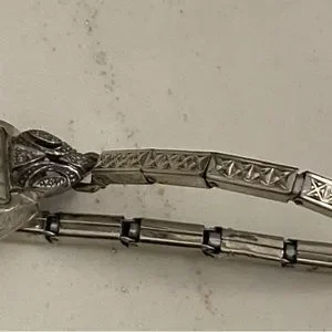 Vintage 1940’s art deco Watch Cressine 400 Rare Gold Silver Working Intricate cressine | Accessories | Vintage 94s Art Deco Watch Cressine  main image 3